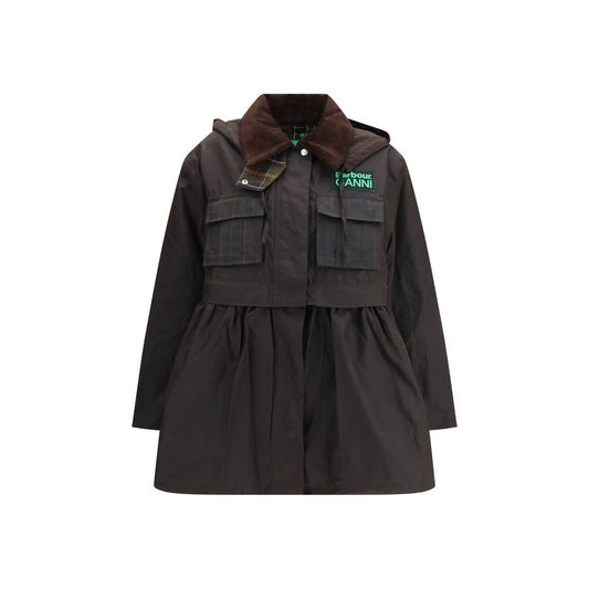 Cappotto in cotone marrone Barbour