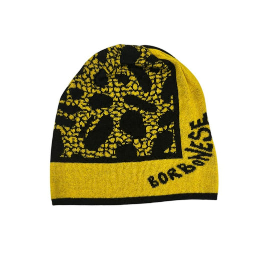 Cappello donna in lana gialla Borbonese