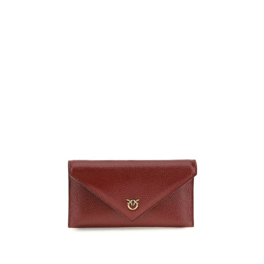 Borsa a mano PINKO Bos Taurus in pelle di vitello bordeaux
