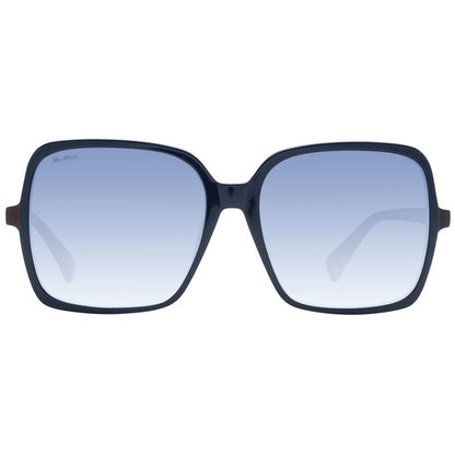 Occhiali da sole Max Mara in plastica blu