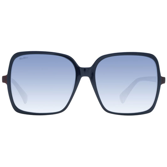 Occhiali da sole Max Mara in plastica blu