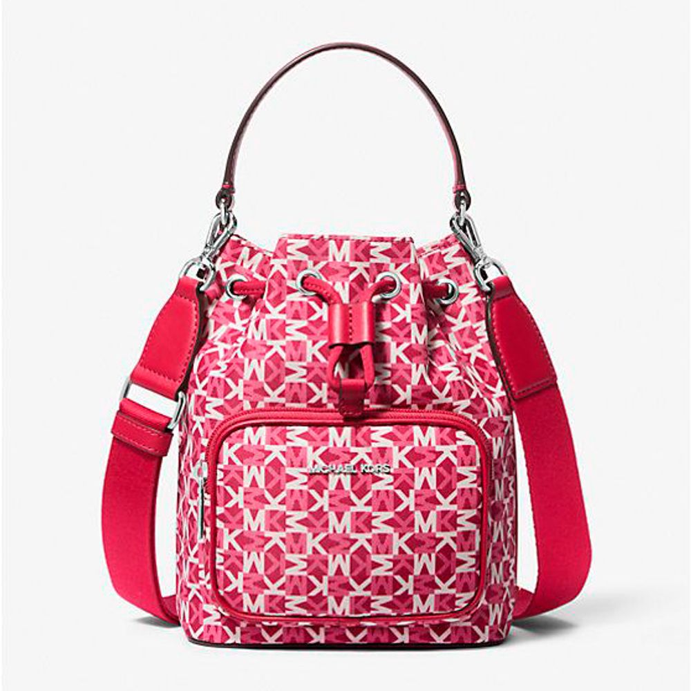 Borsa a secchiello in nylon multicolore Michael Kors