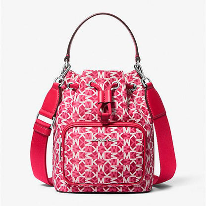 Borsa a secchiello in nylon multicolore Michael Kors
