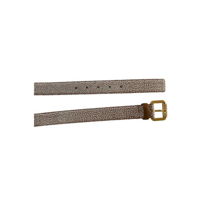 Cintura da donna in pelle marrone Borbonese