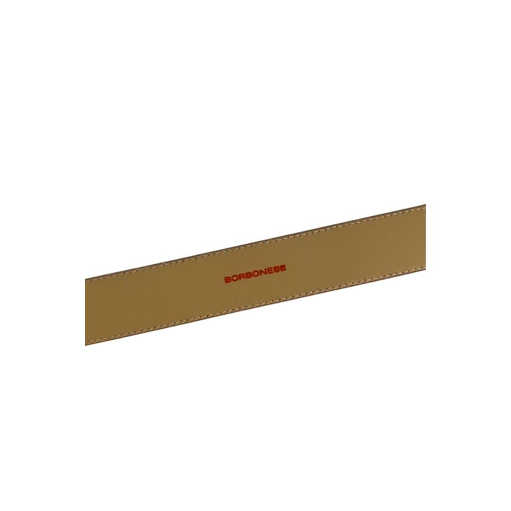 Cintura da donna in pelle marrone Borbonese