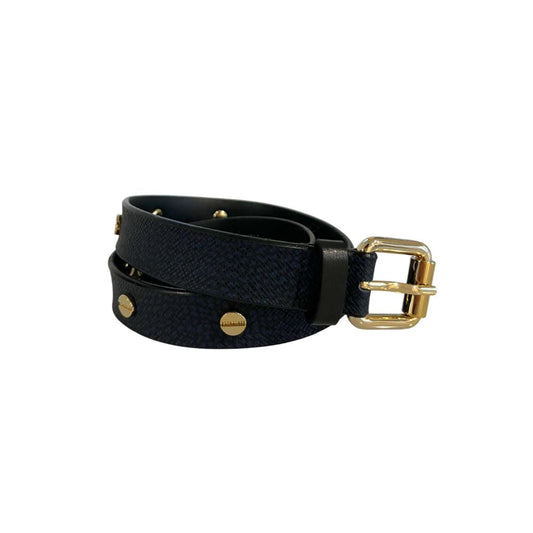 Cintura donna Borbonese in polivinile blu