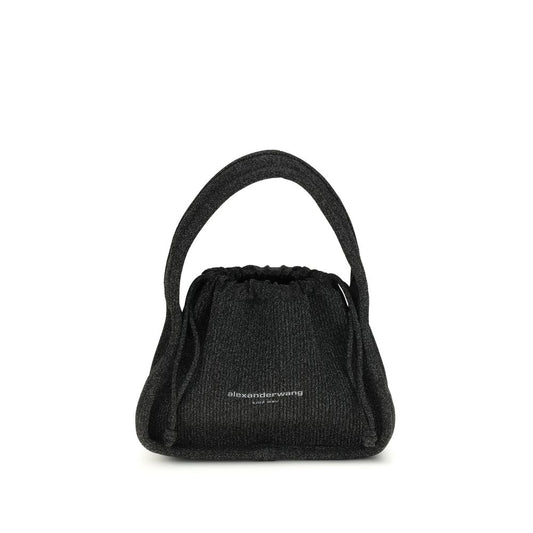 Borsa a mano in poliestere nero Alexander Wang