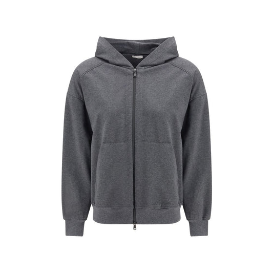 Felpa Brunello Cucinelli in cotone Grigio
