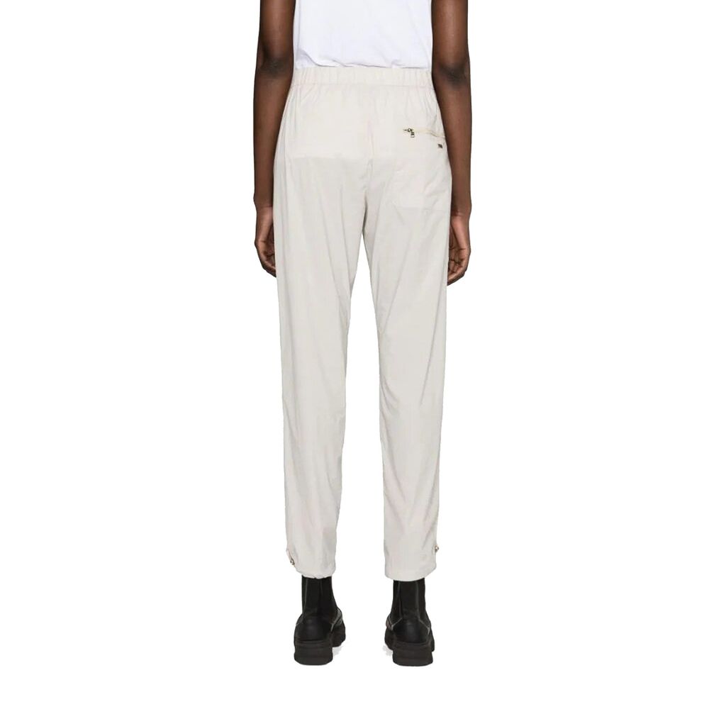 Pantaloni casual Herno in elastan grigio