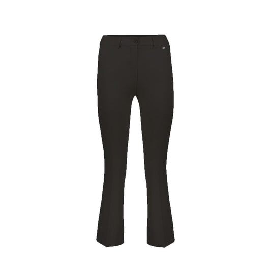 Pantaloni Herno neri in elastan a zampa