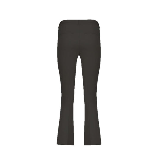Pantaloni Herno neri in elastan a zampa
