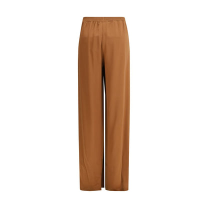 Pantaloni Casual Fabiana Filippi in Viscosa Beige