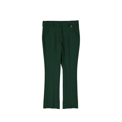 Pantaloni cropped Herno in elastan bicolore
