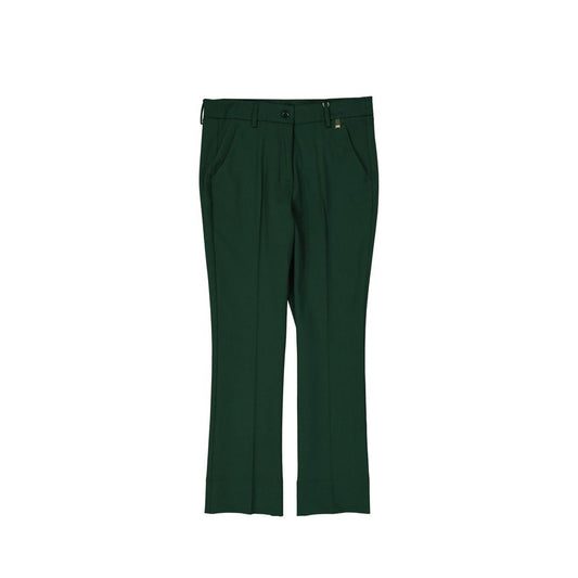 Pantaloni cropped Herno in elastan bicolore