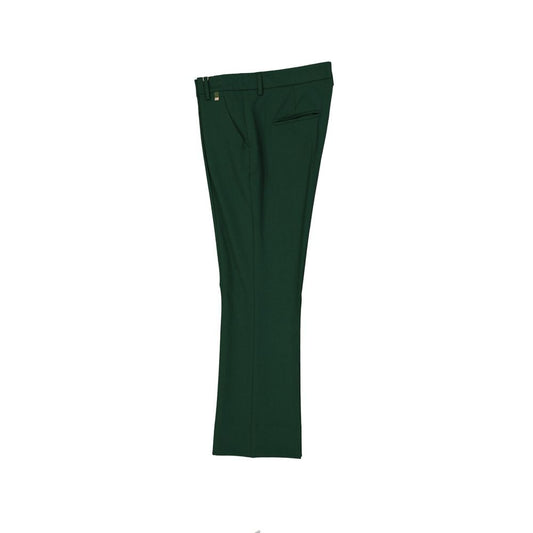 Pantaloni cropped Herno in elastan bicolore