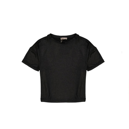 T-shirt Herno nera in elastan