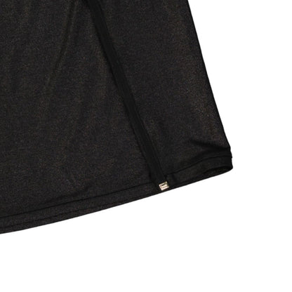 T-shirt Herno nera in elastan
