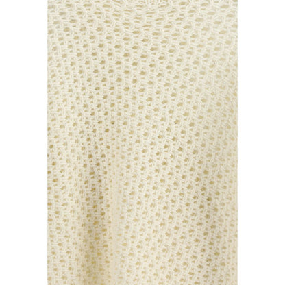 Felpa Fabiana Filippi in Lana Pile Beige