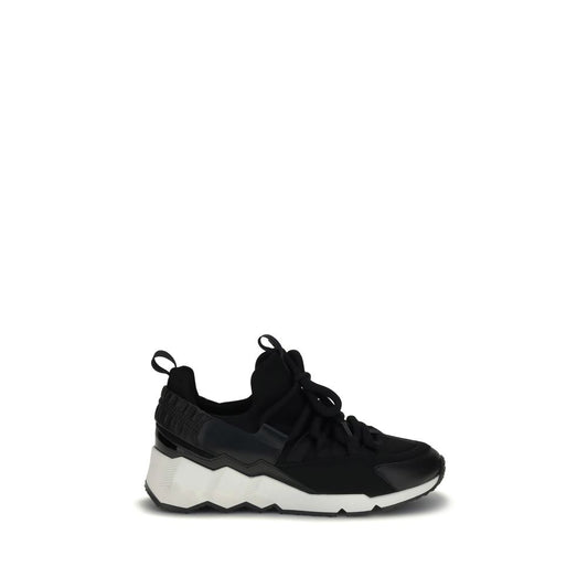 Sneakers sportive in neoprene nero Pierre Hardy