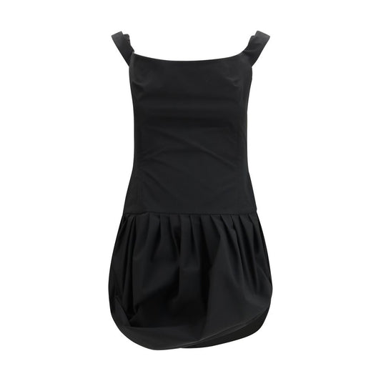 Abito casual in poliestere nero Magda Butrym