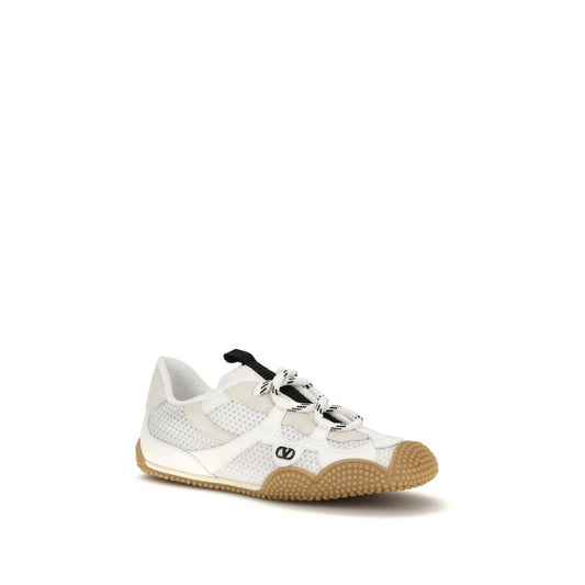 Sneakers sportive Valentino Garavani in poliammide bianco