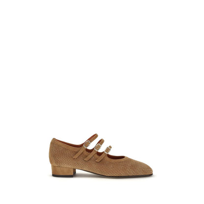 Ballerine Bos Taurus in pelle di vitello beige Carel Paris