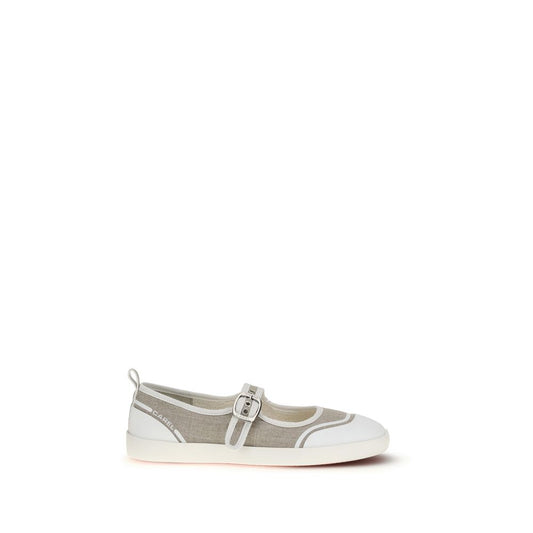 Ballerine in cotone beige Carel Paris