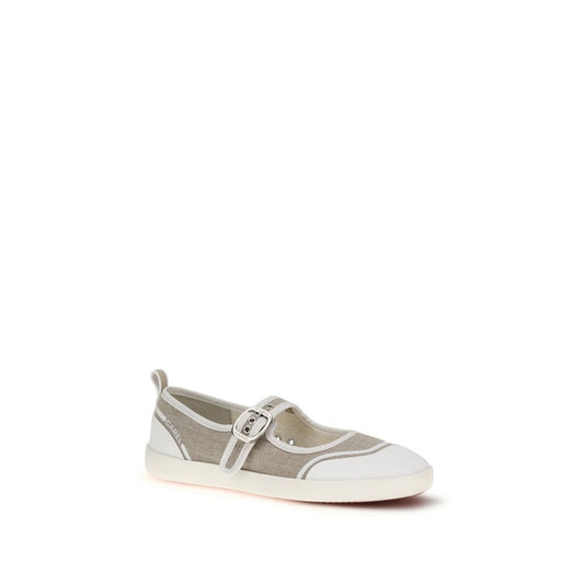 Ballerine in cotone beige Carel Paris
