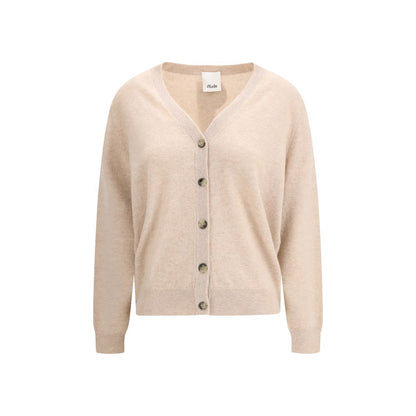 Cardigan in cashmere beige Allude