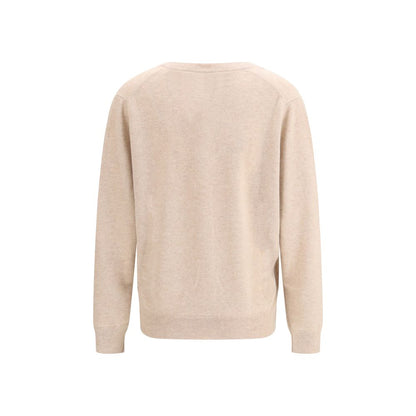 Cardigan in cashmere beige Allude