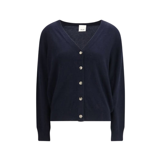 Cardigan in cashmere blu Allude