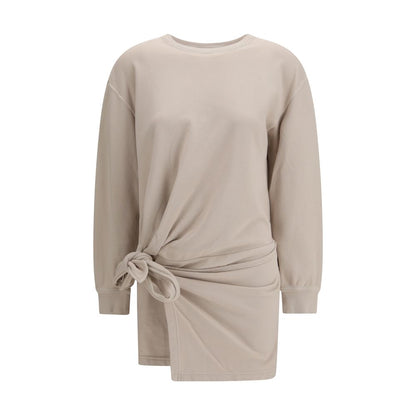 Abito casual in cotone beige Marant Etoile
