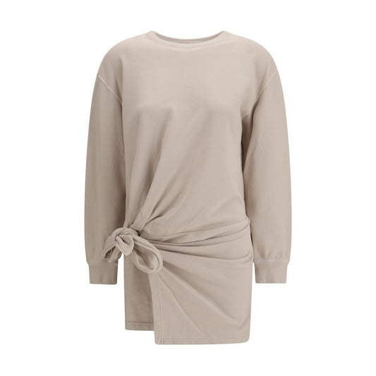 Abito casual in cotone beige Marant Etoile