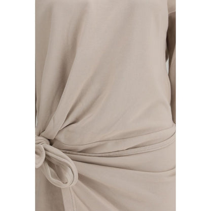 Abito casual in cotone beige Marant Etoile