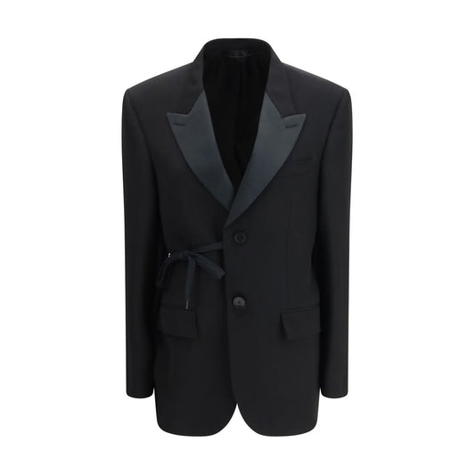Balenciaga Black Wool Coat