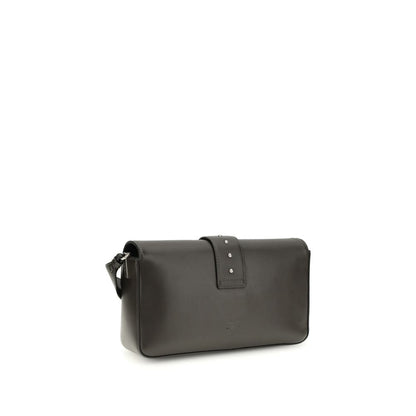 Borsa a tracolla in pelle bicolore PINKO