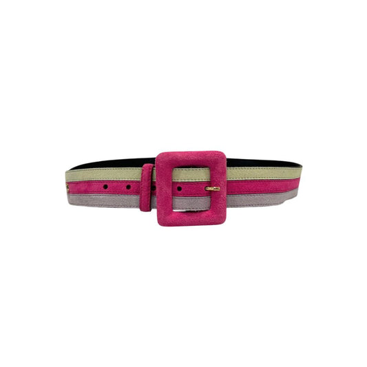 Cintura da donna in pelle multicolore Borbonese