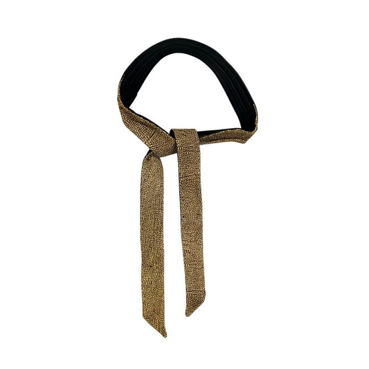 Cintura da donna in pelle beige Borbonese