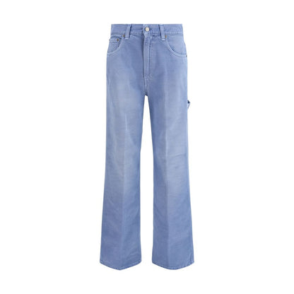 Jeans Haikure Blue Cotton Relaxed Fit
