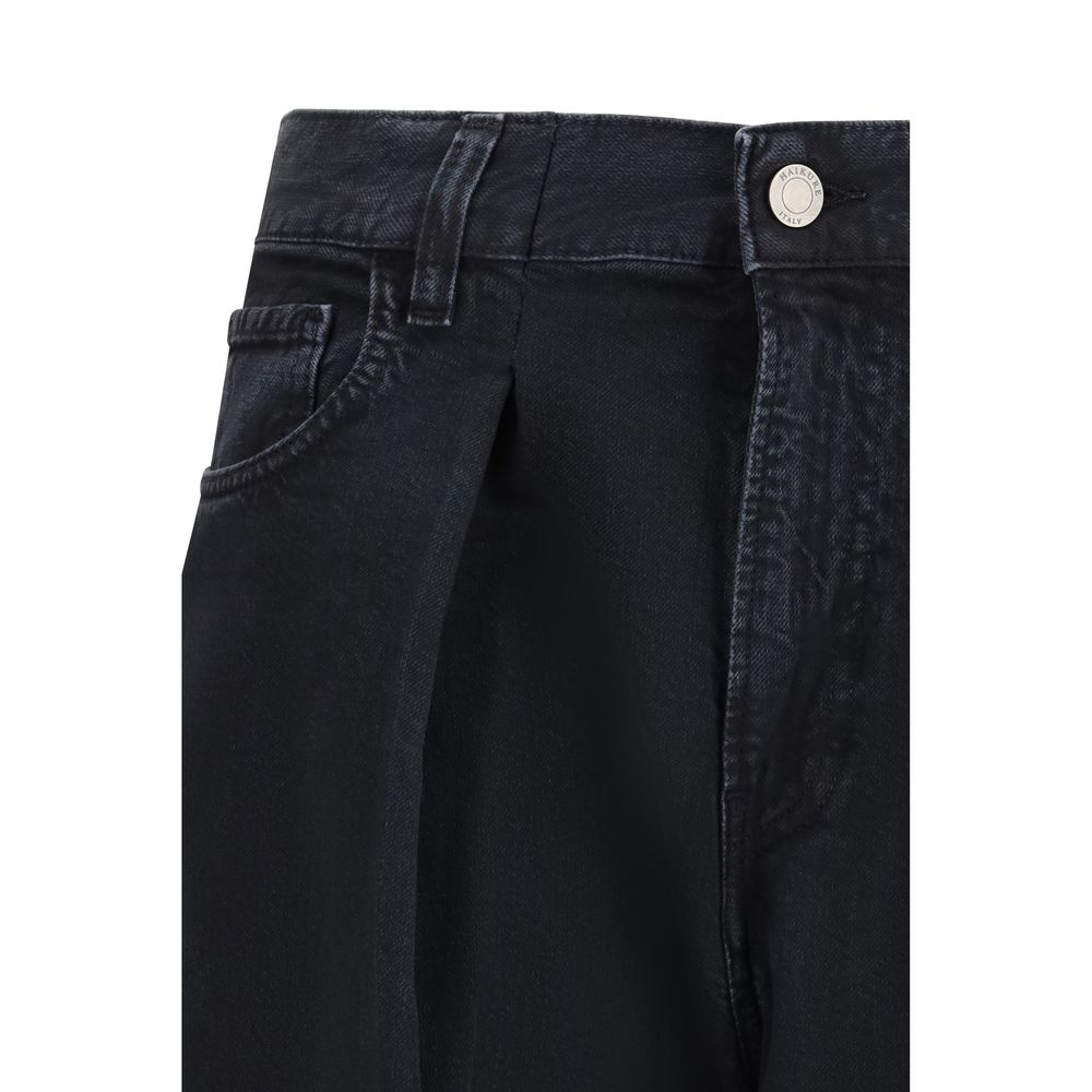 Jeans in cotone nero Haikure