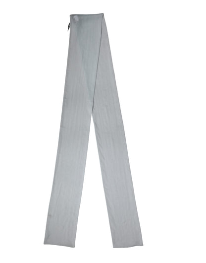Foulard Dolce &amp; Gabbana in seta azzurra, 294,5 cm x 19 cm