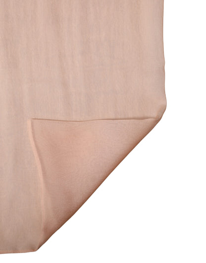 Foulard Dolce &amp; Gabbana in seta rosa chiaro, 291 cm x 19 cm