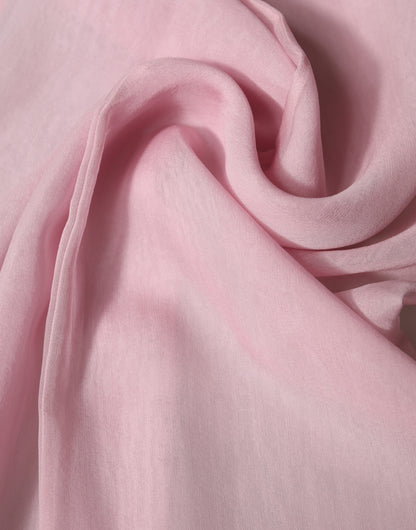 Sciarpa Dolce &amp; Gabbana in seta rosa con fascia, foulard, 291 cm x 19 cm