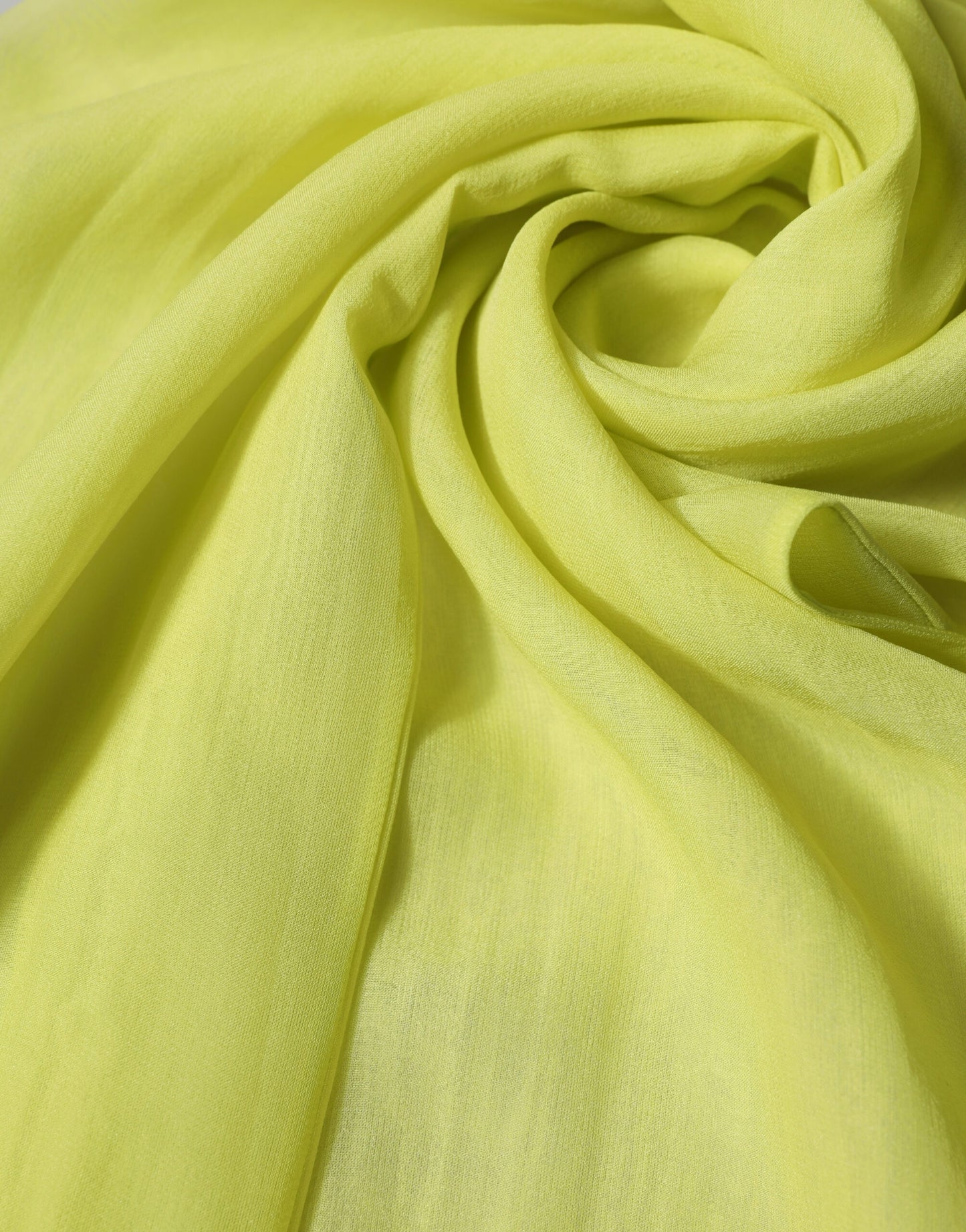 Dolce &amp; Gabbana Foulard Stola in Seta Giallo Verde 292cm x 19cm Sciarpa