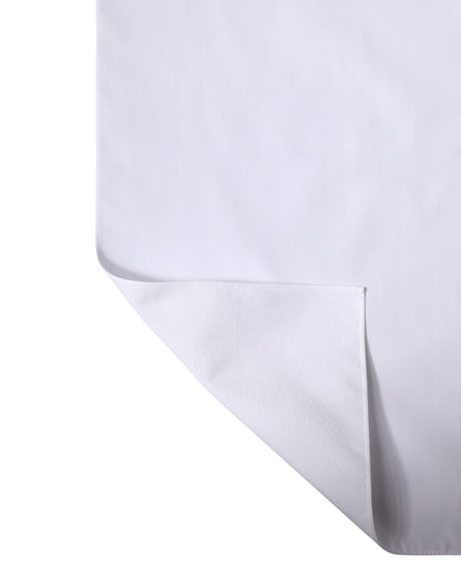 Sciarpa Dolce &amp; Gabbana in cotone bianco con scialle quadrato, 91 cm x 90 cm