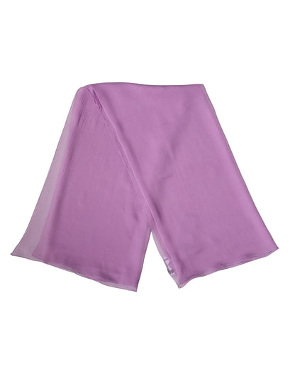 Foulard Dolce &amp; Gabbana in seta viola chiaro, 114 cm x 114 cm