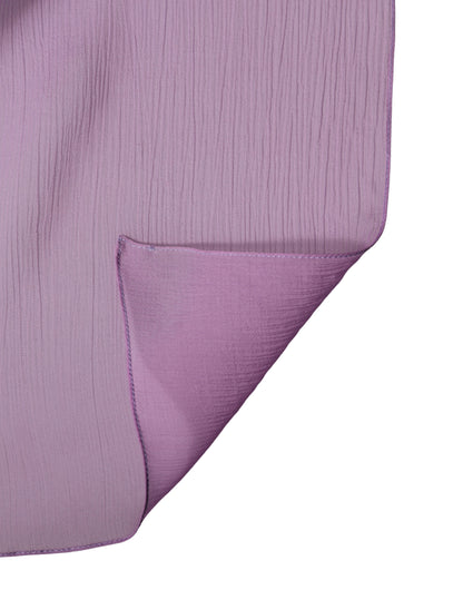 Foulard Dolce &amp; Gabbana in seta viola chiaro, 114 cm x 114 cm