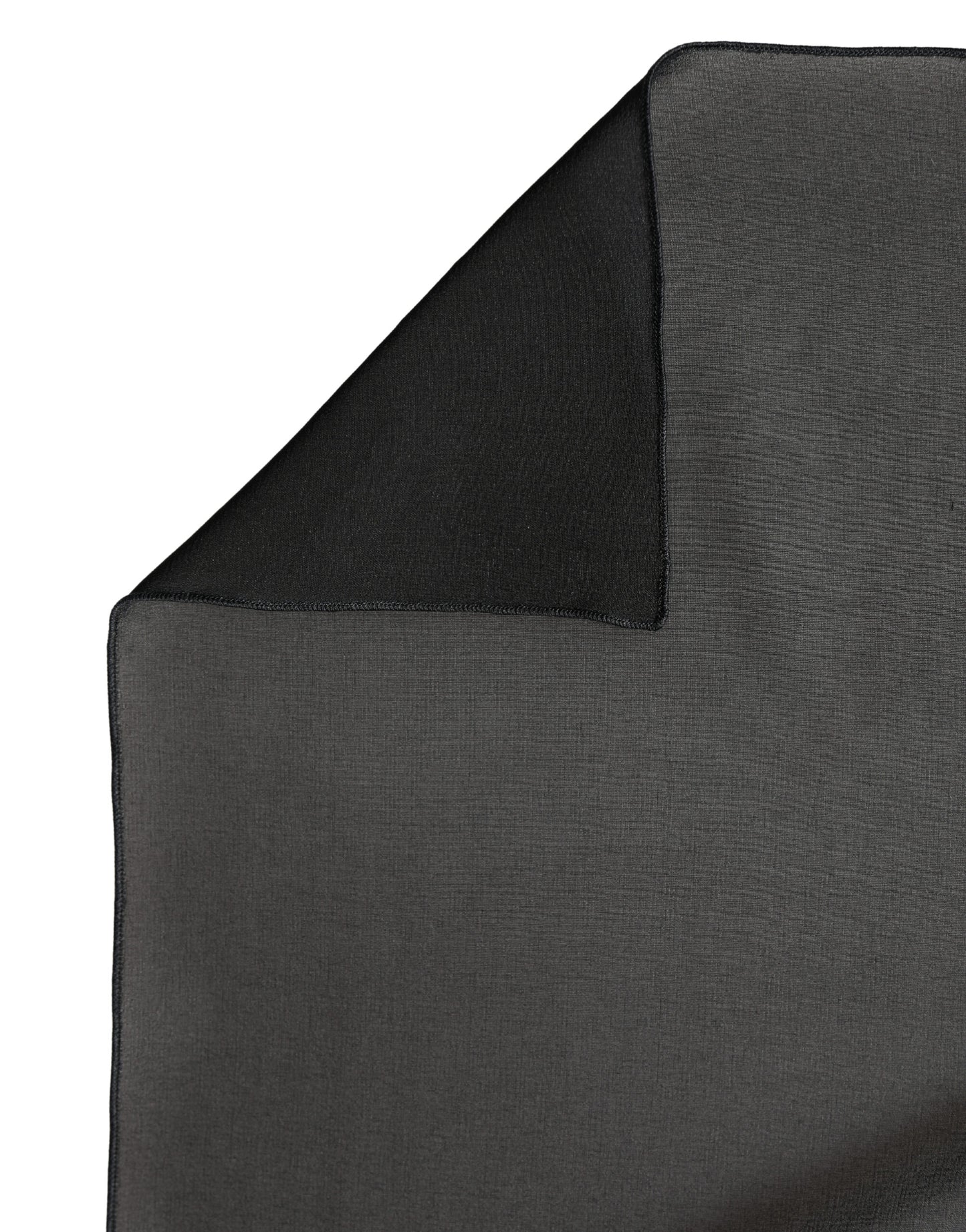 Sciarpa Dolce & Gabbana in seta nera, 200 cm x 64 cm