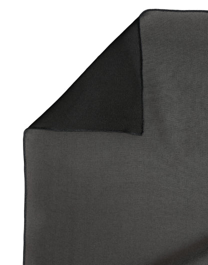 Sciarpa Dolce & Gabbana in seta nera, 200 cm x 64 cm
