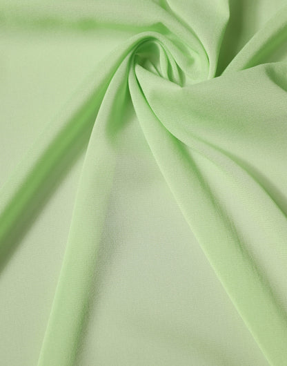 Sciarpa Dolce &amp; Gabbana in seta verde chiaro, 200 cm x 64 cm